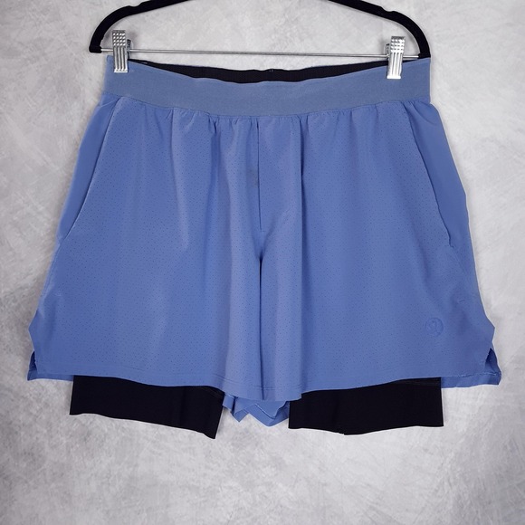 lululemon athletica Other - Lululemon Shorts Mens Large Purple Lined Tennis Running Training Mesh Vented